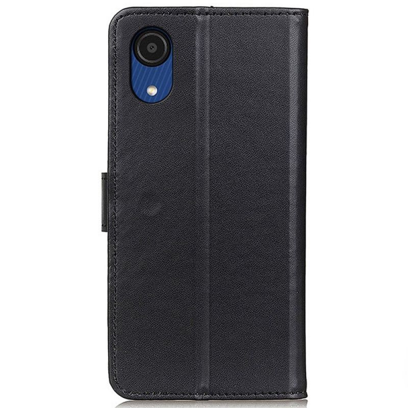 Flip Cover Samsung Galaxy A03 Core Simpelt Kunstlæder