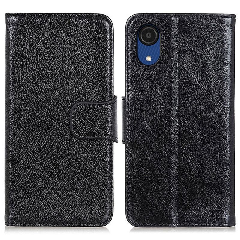 Flip Cover Samsung Galaxy A03 Core Split Nappa Læder