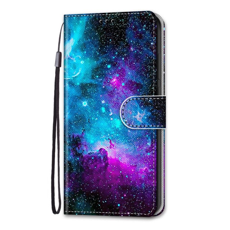 Læder Cover Samsung Galaxy A03 Core Kosmisk Himmel