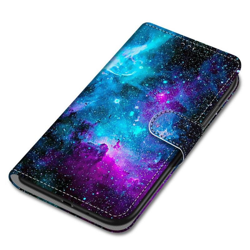 Læder Cover Samsung Galaxy A03 Core Kosmisk Himmel