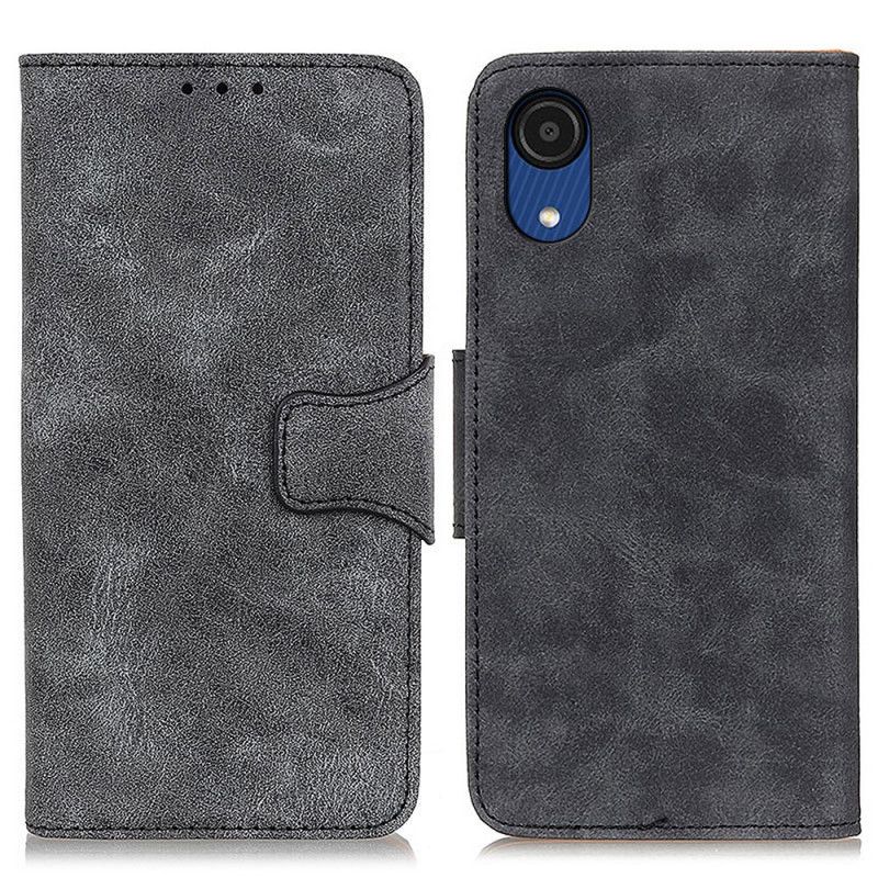 Læder Cover Samsung Galaxy A03 Core Vintage Split Læder