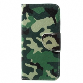 Flip Cover Honor 9 Militær Camouflage