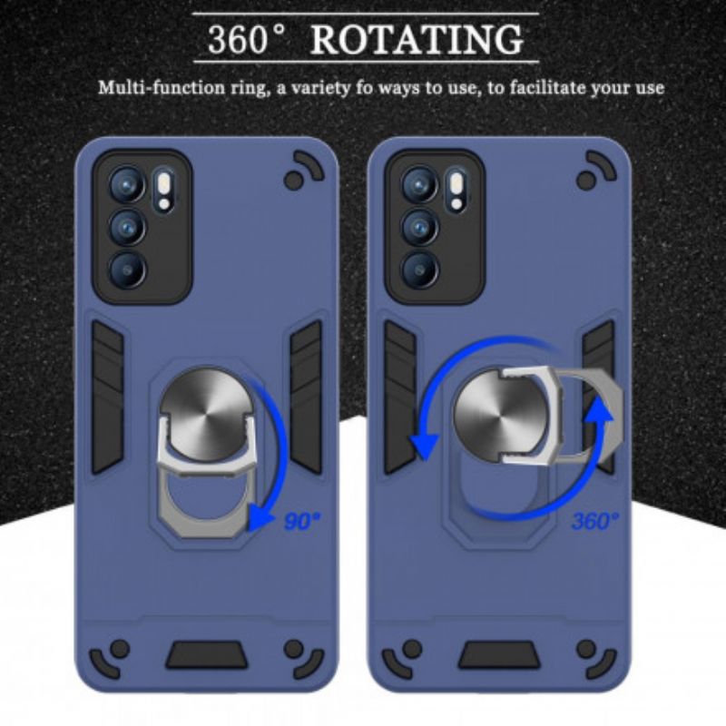 Cover Oppo Reno 6 5G Aftagelig Ringstøtte