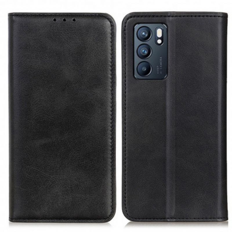 Cover Oppo Reno 6 5G Flip Cover Elegance Split Læder