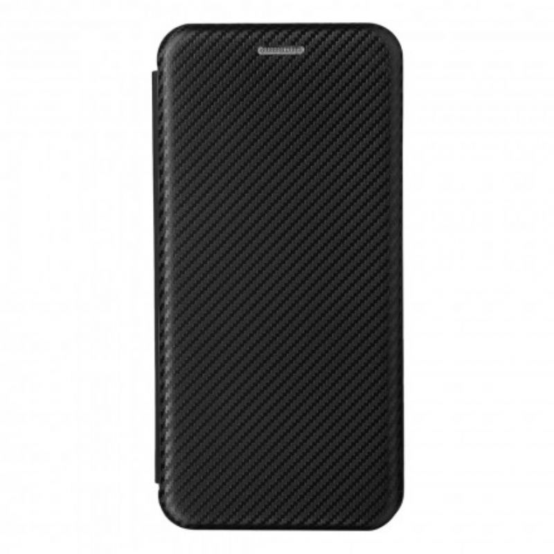 Cover Oppo Reno 6 5G Flip Cover Farvet Carbon Silikone