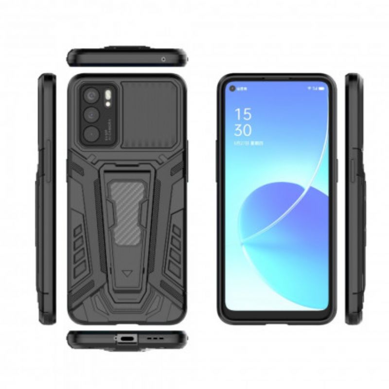 Cover Oppo Reno 6 5G Håndfri Støtte I To Positioner