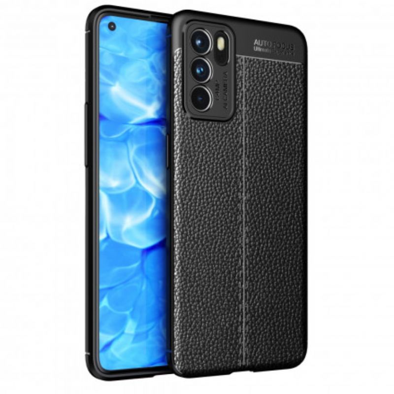 Cover Oppo Reno 6 5G Litchi-lædereffekt