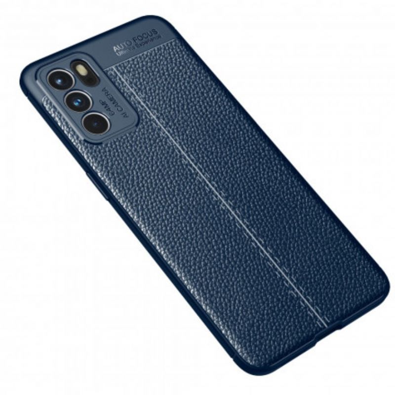 Cover Oppo Reno 6 5G Litchi-lædereffekt