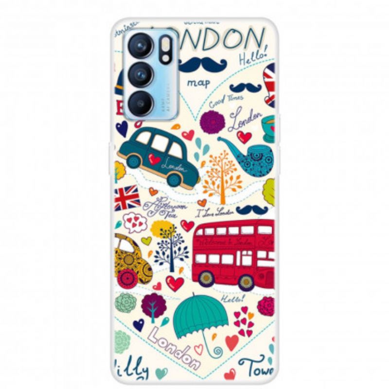 Cover Oppo Reno 6 5G London Life