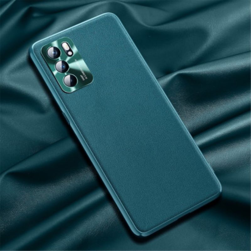 Cover Oppo Reno 6 5G Prestige Lædereffekt