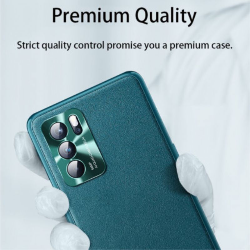 Cover Oppo Reno 6 5G Prestige Lædereffekt