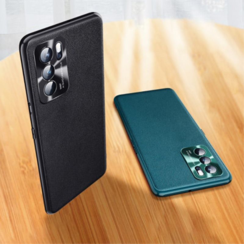 Cover Oppo Reno 6 5G Prestige Lædereffekt