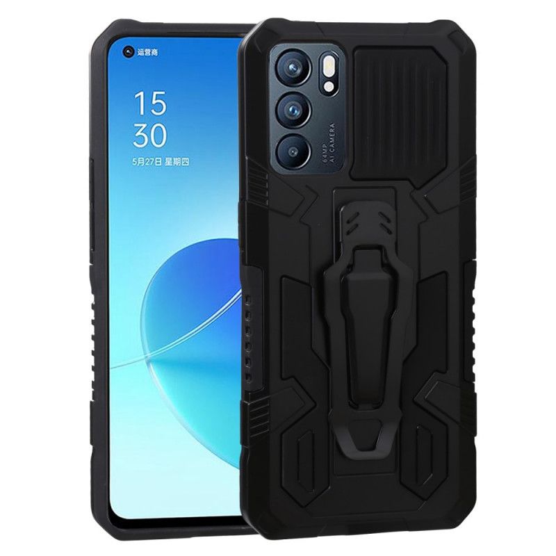 Cover Oppo Reno 6 5G Robot Med Bælteclips