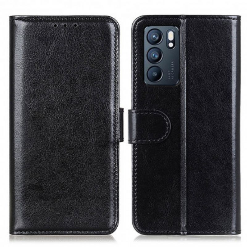 Flip Cover Oppo Reno 6 5G Iskold Finesse