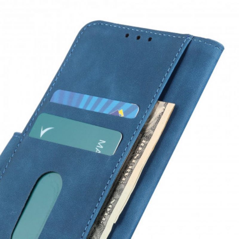 Flip Cover Oppo Reno 6 5G Vintage Lædereffekt Khazneh