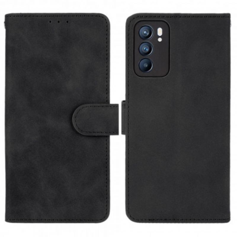 Læder Cover Oppo Reno 6 5G Skin-touch