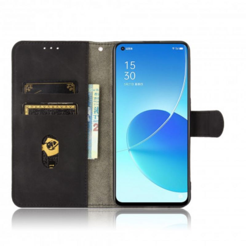 Læder Cover Oppo Reno 6 5G Skin-touch