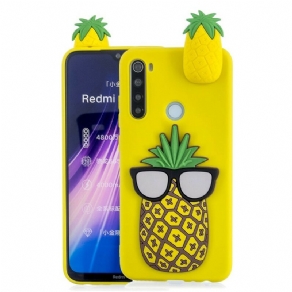 Cover Xiaomi Redmi Note 8T 3d Ananas