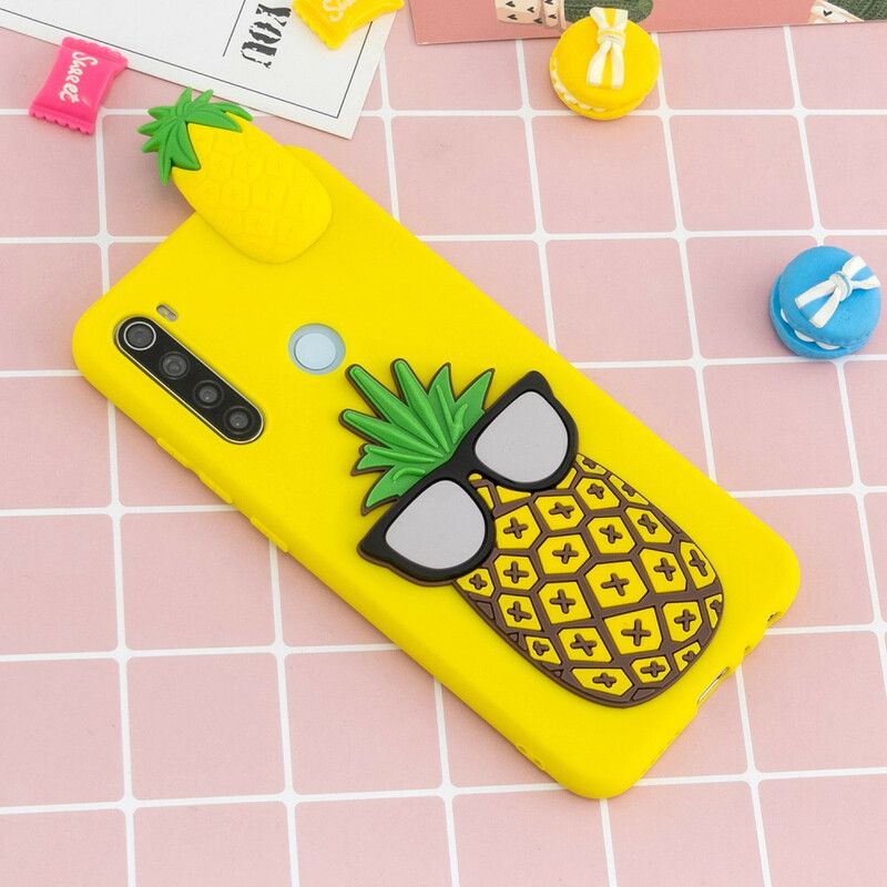 Cover Xiaomi Redmi Note 8T 3d Ananas