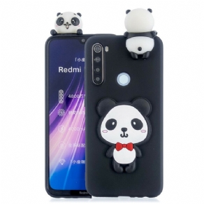 Cover Xiaomi Redmi Note 8T 3d Min Panda