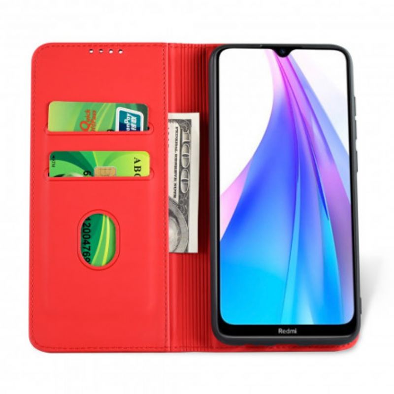 Cover Xiaomi Redmi Note 8T Flip Cover Støttekortholder