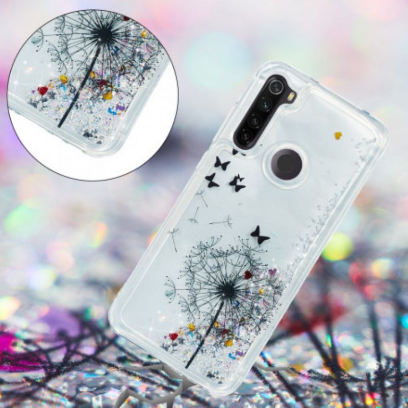 Cover Xiaomi Redmi Note 8T Glitrer Mælkebøtter