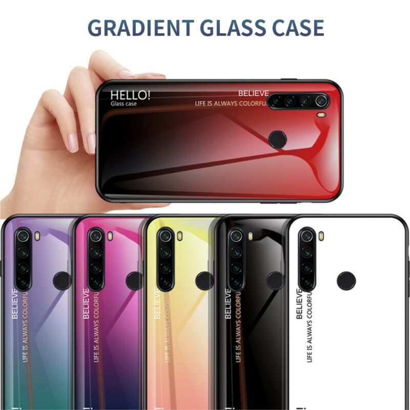 Cover Xiaomi Redmi Note 8T Hej Hærdet Glas