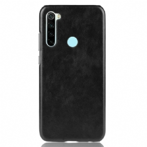 Cover Xiaomi Redmi Note 8T Lichi-lædereffekt