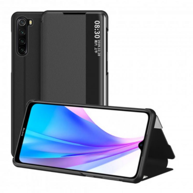 Cover Xiaomi Redmi Note 8T Tekstureret Kunstlæder