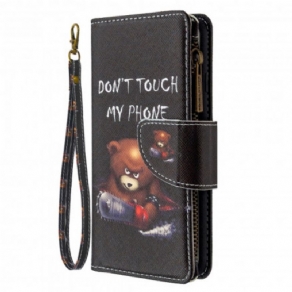 Flip Cover Xiaomi Redmi Note 8T Bear Lynlåslomme