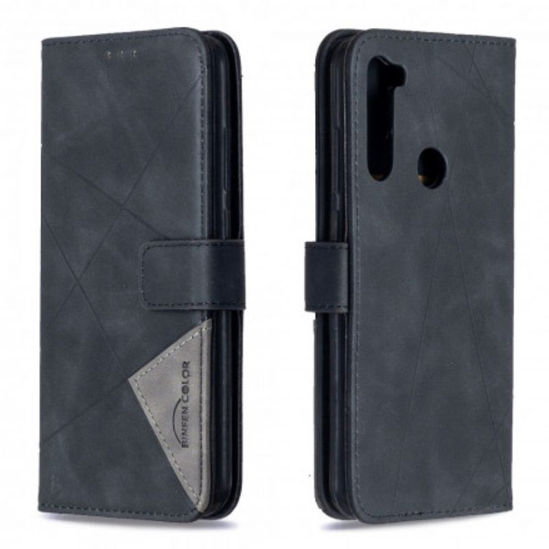 Flip Cover Xiaomi Redmi Note 8T Binfen Farvetrekanter