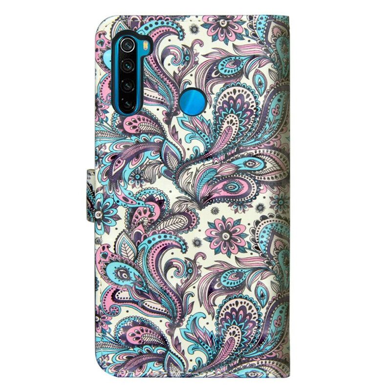 Flip Cover Xiaomi Redmi Note 8T Blomstermønstre