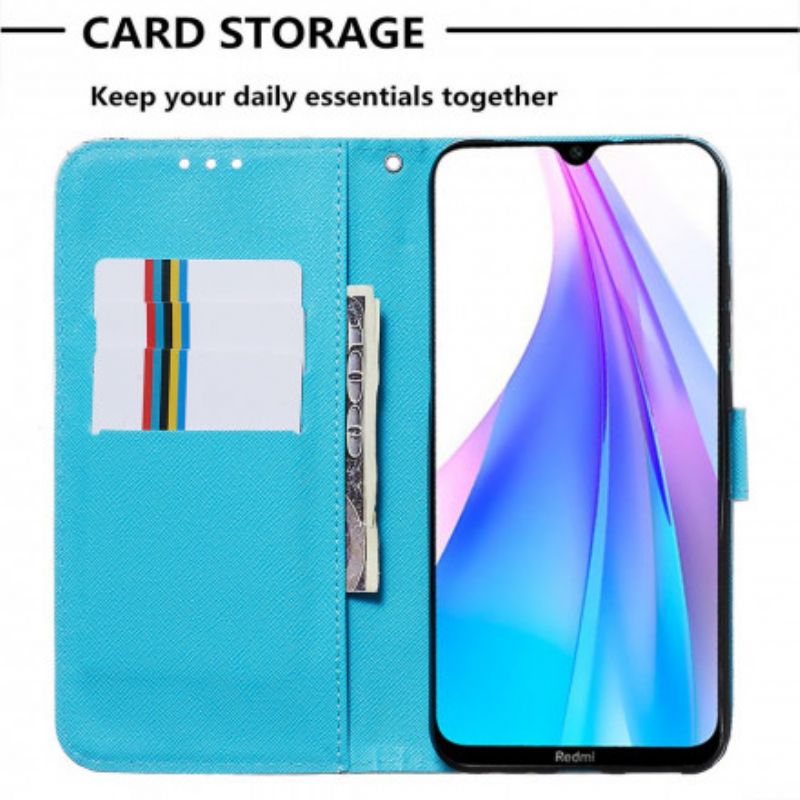 Flip Cover Xiaomi Redmi Note 8T Frøken Ugle