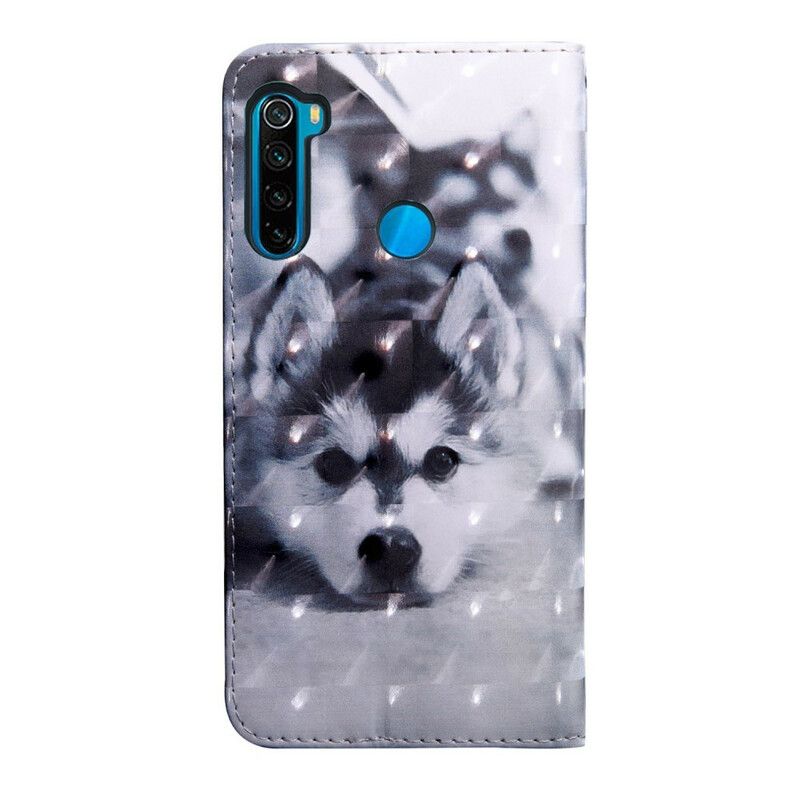 Flip Cover Xiaomi Redmi Note 8T Gustave The Dog