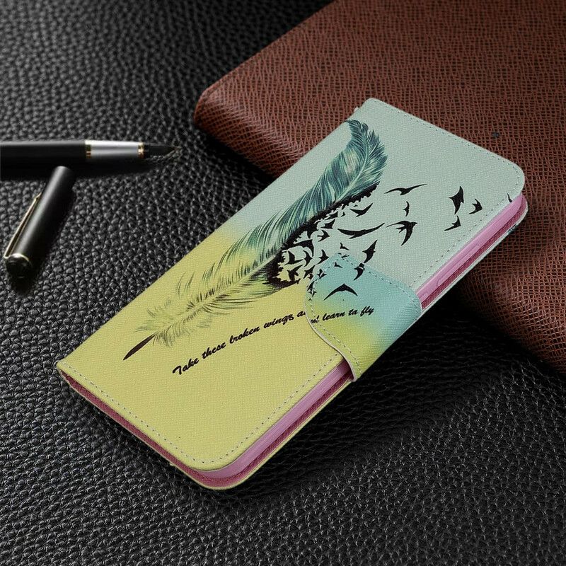 Flip Cover Xiaomi Redmi Note 8T Lær At Flyve