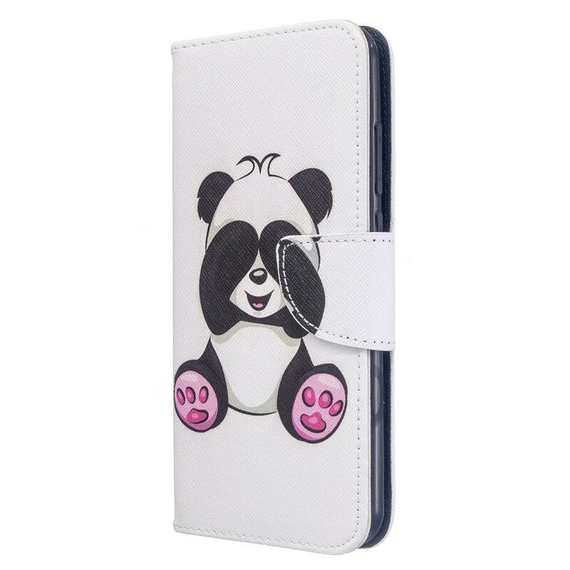 Flip Cover Xiaomi Redmi Note 8T Panda Sjov