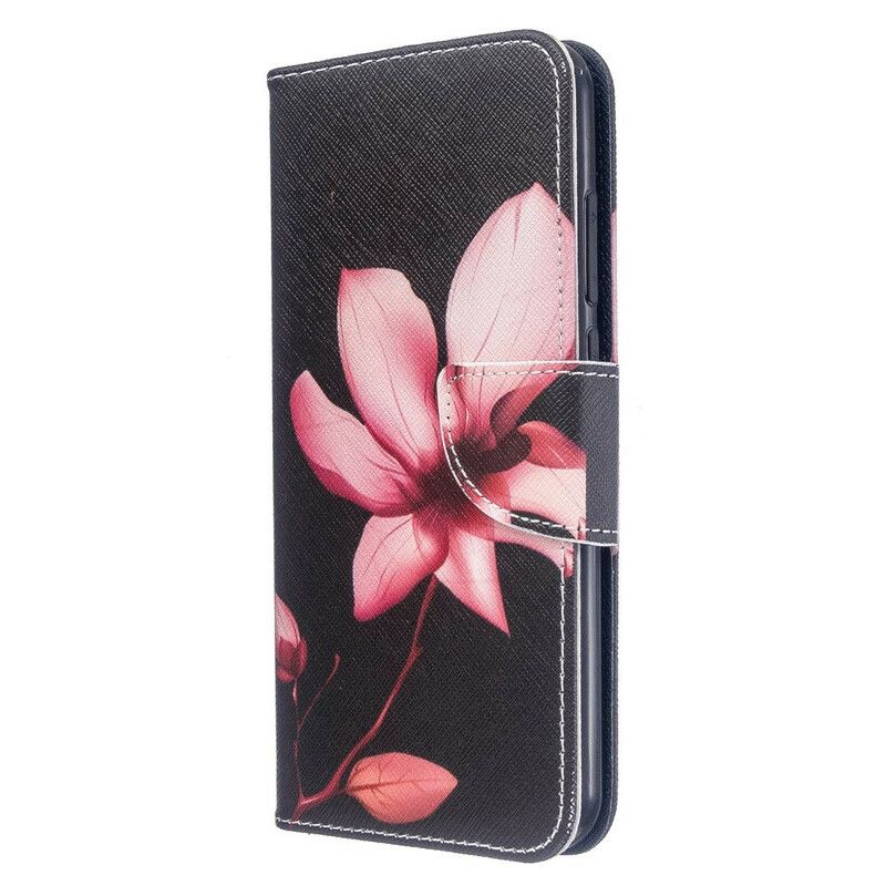 Flip Cover Xiaomi Redmi Note 8T Pink Blomst