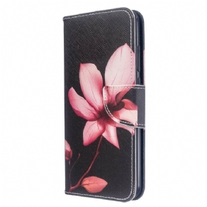 Flip Cover Xiaomi Redmi Note 8T Pink Blomst