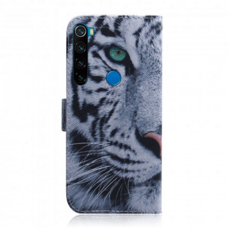 Flip Cover Xiaomi Redmi Note 8T Tigeransigt