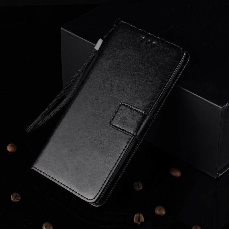 Læder Cover Xiaomi Redmi Note 8T Blinkende Kunstlæder