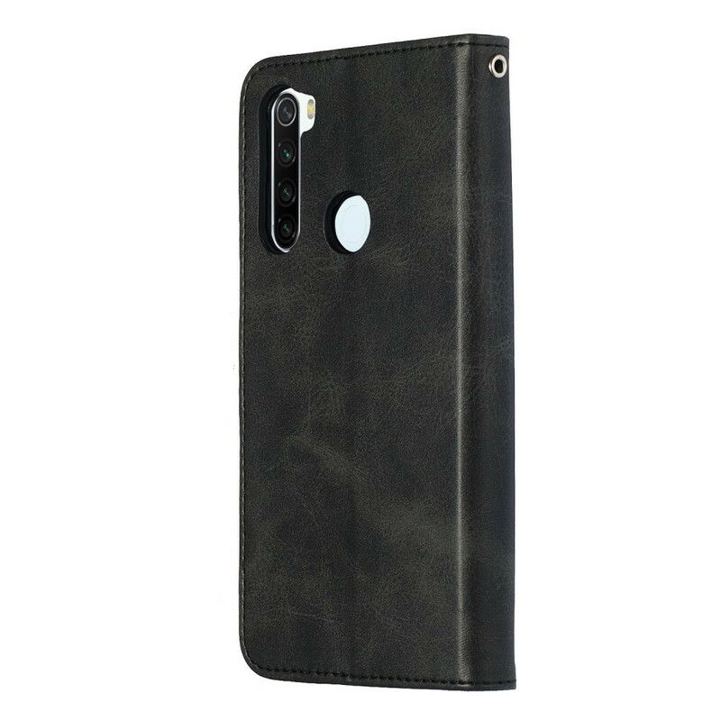 Læder Cover Xiaomi Redmi Note 8T Vintage Pung