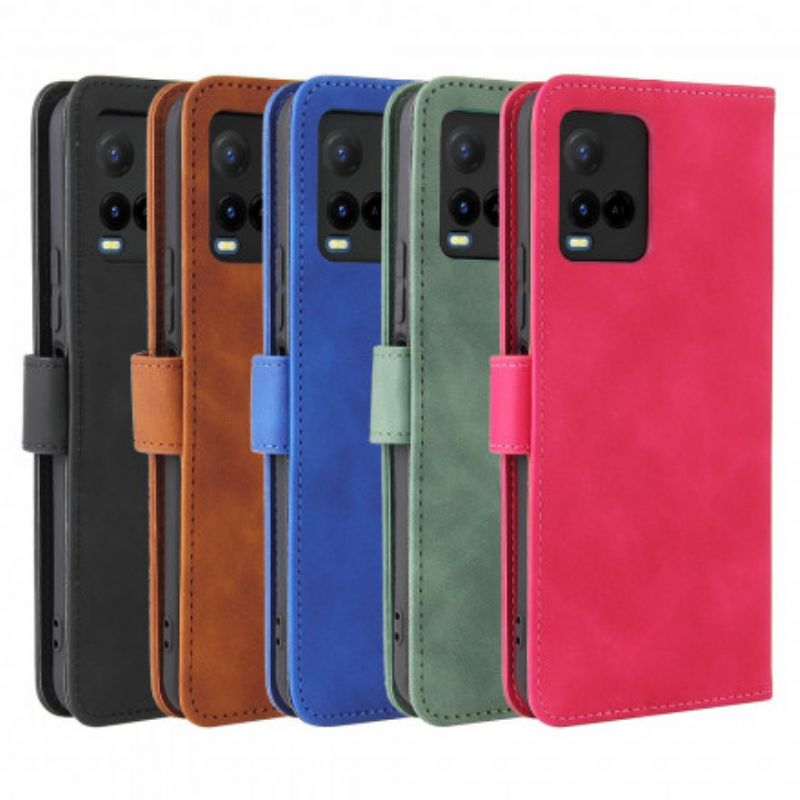 Flip Cover Vivo Y33s / Y21 / Y21s Skin-touch