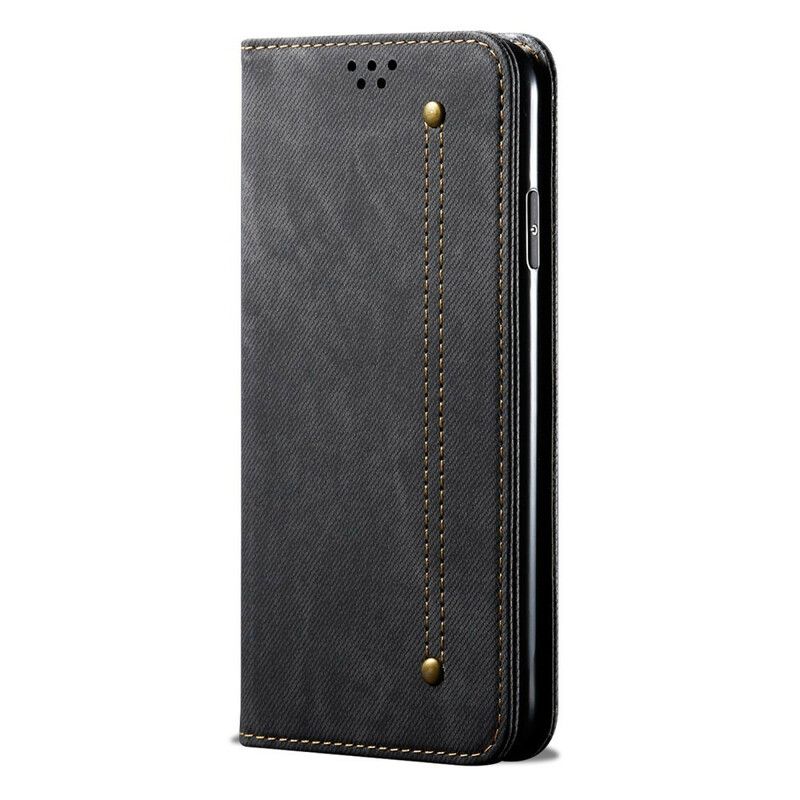 Cover Poco M3 Flip Cover Denimstof