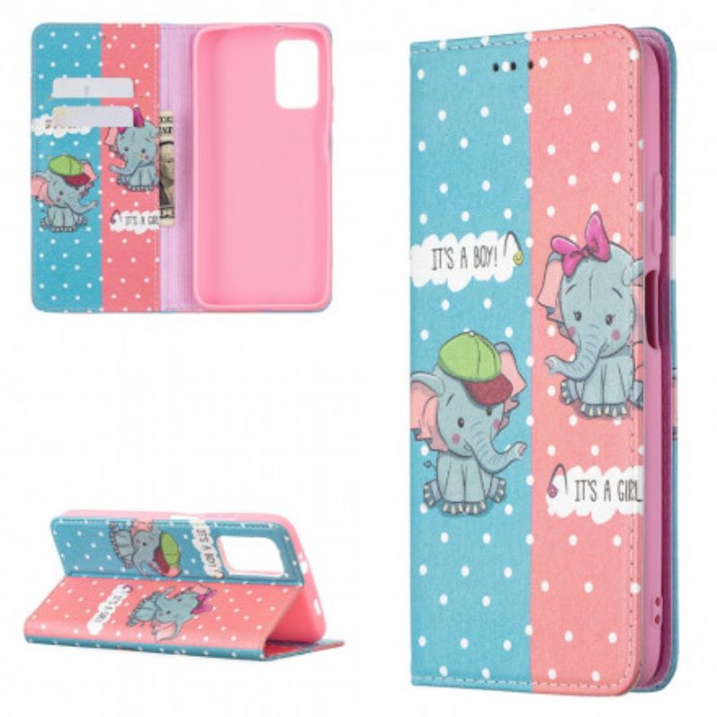 Cover Poco M3 Flip Cover Elefanter