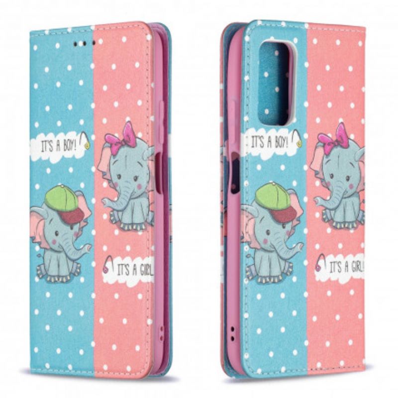 Cover Poco M3 Flip Cover Elefanter