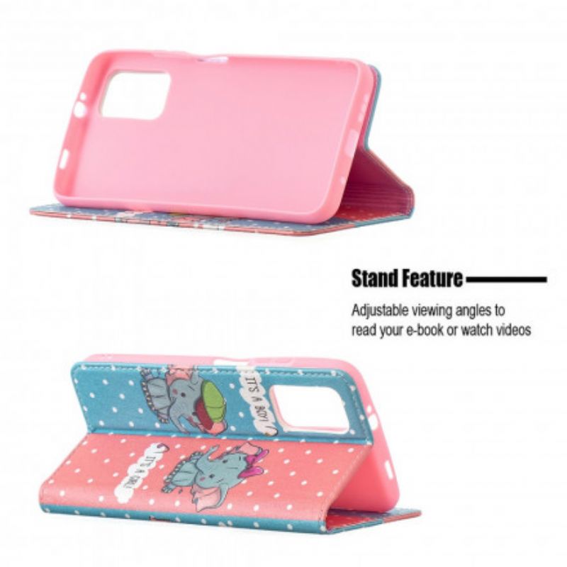 Cover Poco M3 Flip Cover Elefanter