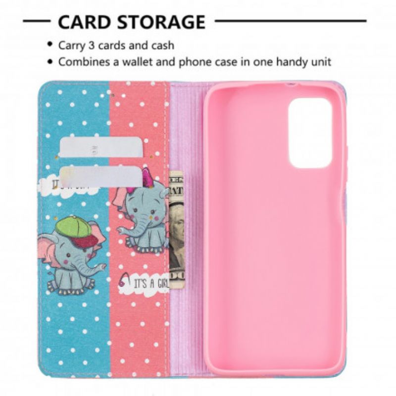 Cover Poco M3 Flip Cover Elefanter