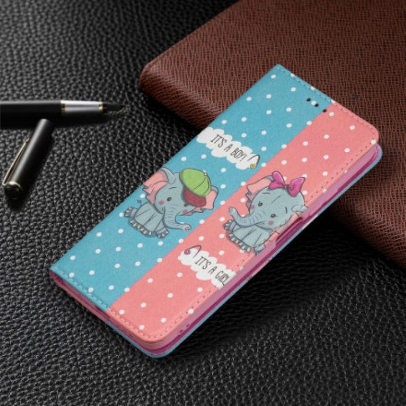 Cover Poco M3 Flip Cover Elefanter