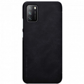 Cover Poco M3 Flip Cover Nillkin Qin-serien