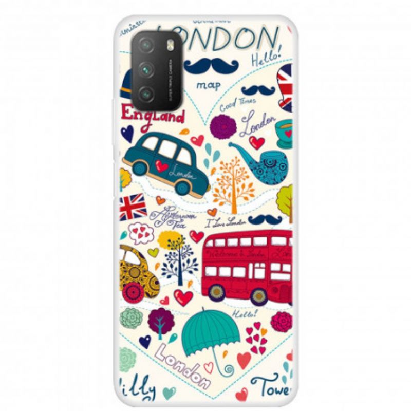 Cover Poco M3 London Life